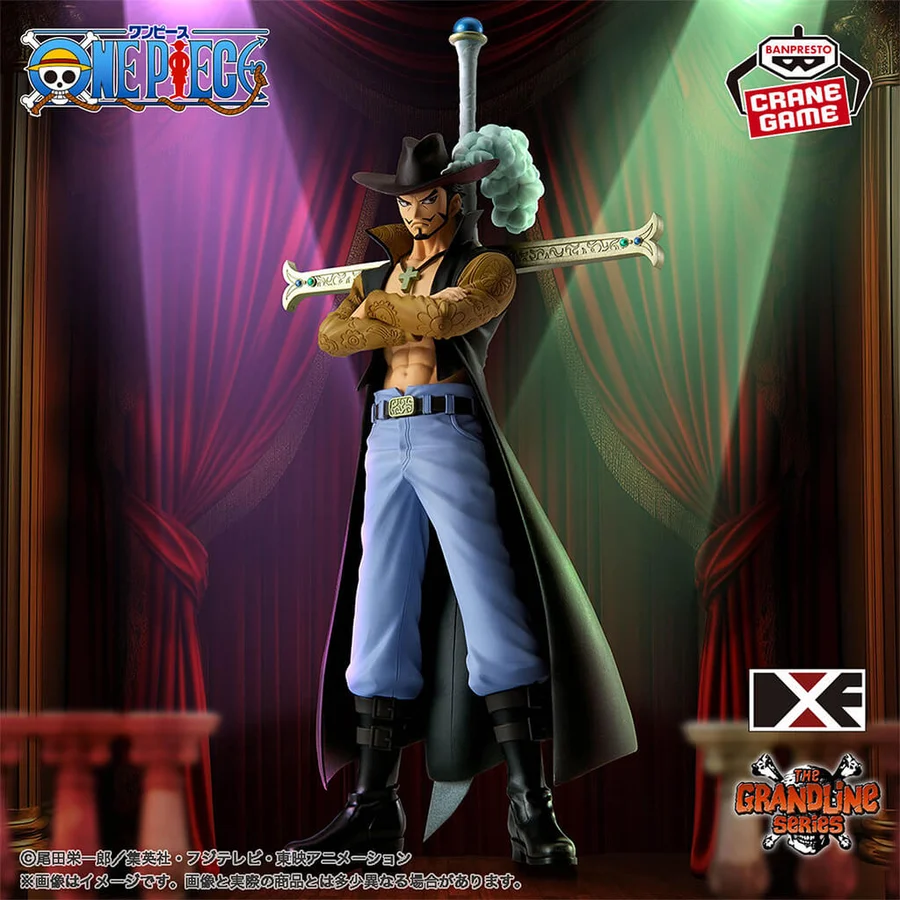 ACTION FIGURE - 28691 ONE PIECE - DXF - THE GRANDLINE SERIE - DRACULE MIHAWK - STATUA 17CM