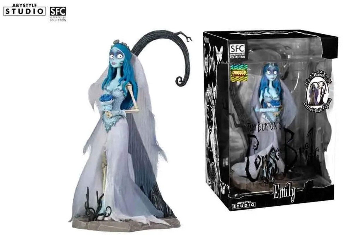 ACTION FIGURE - ABYFIG114  CORPSE BRIDE - SUPER FIGURE COLLECTION - EMILY - STATUA 21CM