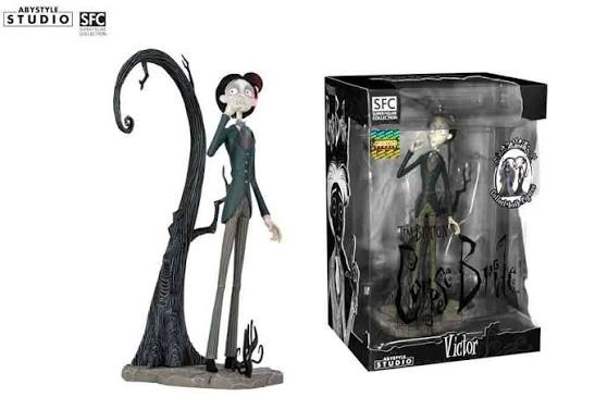 ACTION FIGURE - ABYFIG114 CORPSE BRIDE - SUPER FIGURE COLLECTION - VICTOR - STATUA 21CM