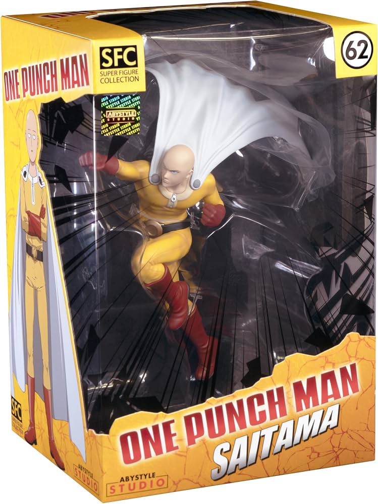 ACTION FIGURE - ONE PUNCH MAN - SAITAMA ABYSTYLE