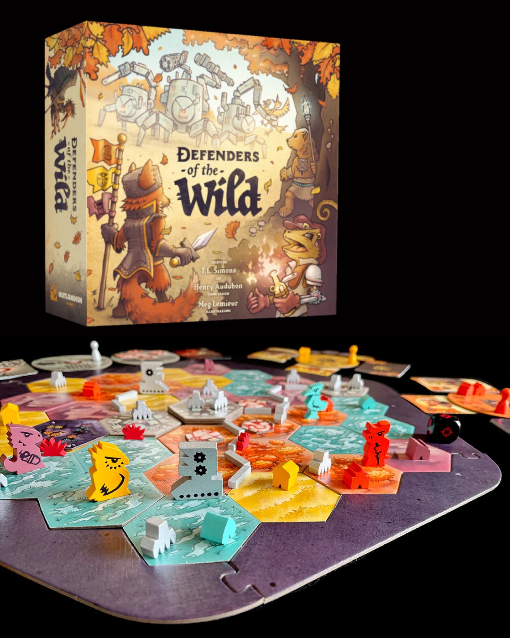 BOARDGAMES - DEFENDERS OF THE WILD - ITALIANO