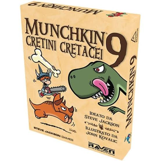 BOARDGAMES - MUNCHKIN 9 CRETINI E CRETACEI - EDIZIONE ITALIANA