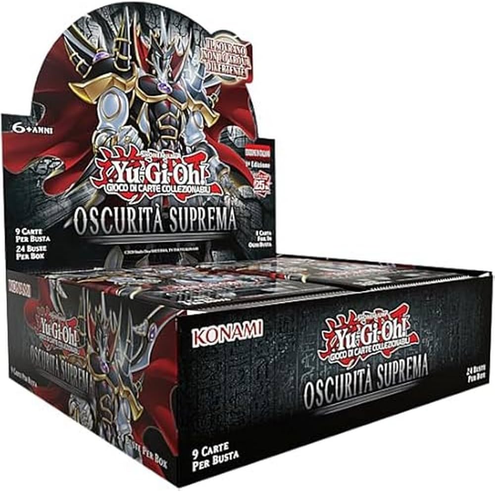 TCG - BOX YU-GI-OH! - SUPREME DARKNESS (24 BUSTE) - ITA