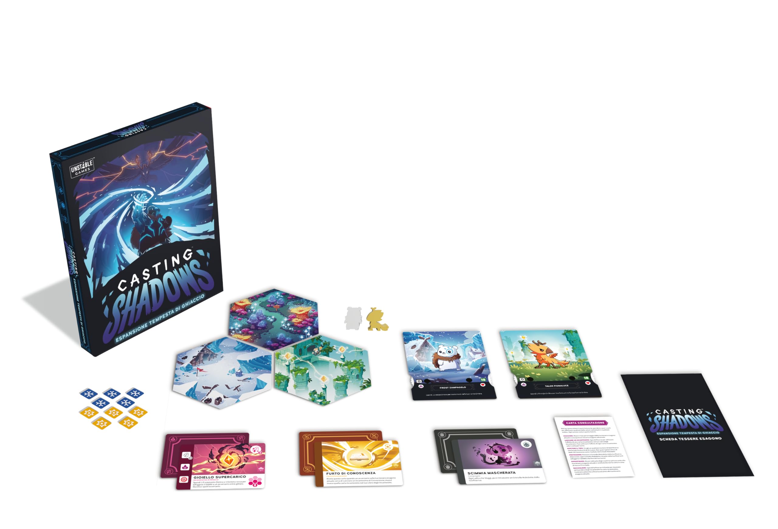 BOARDGAMES - CASTING SHADOWS - ESPANSIONE TEMPESTA DI GHIACCIO - ASMODEE ITALIA
