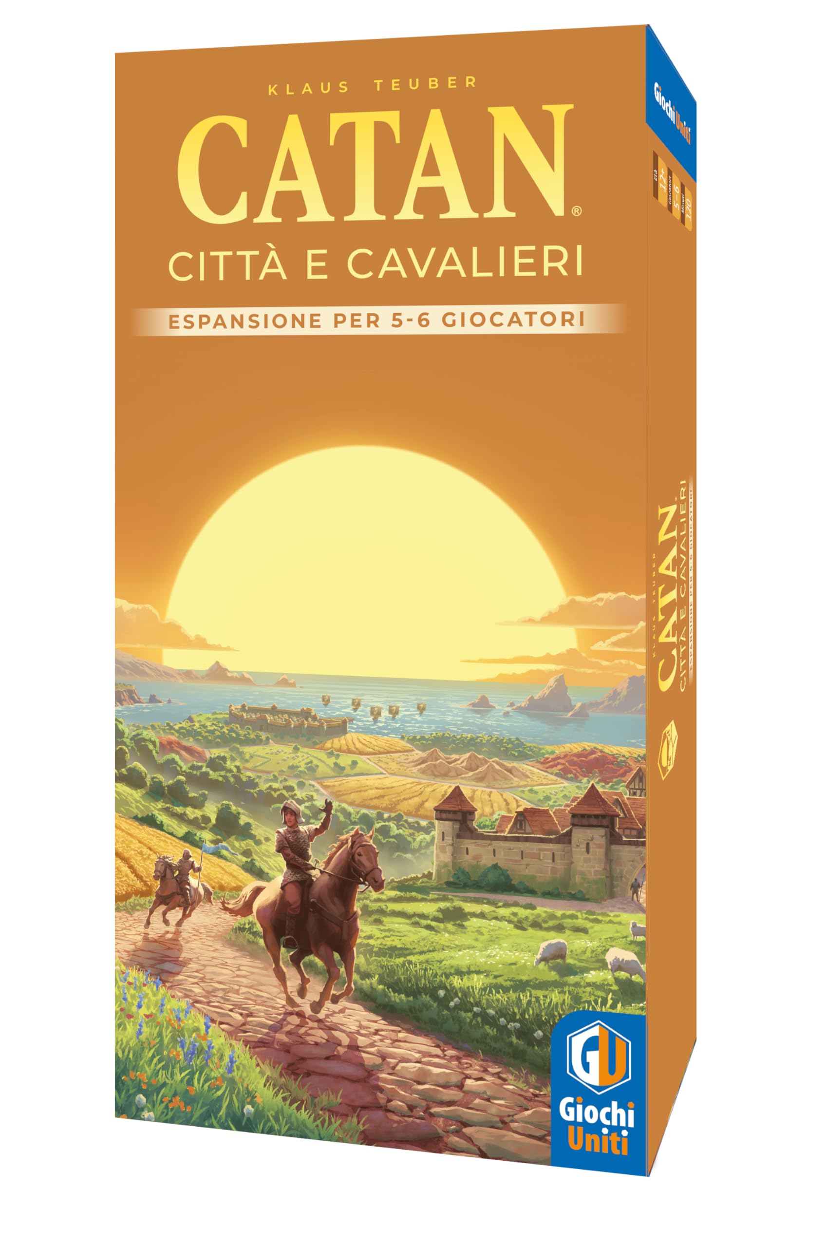 BOARDGAMES - CATAN - CITTA' E CAVALIERI: ESPANSIONE 5/6 GIOCATORI - RELAUNCH
