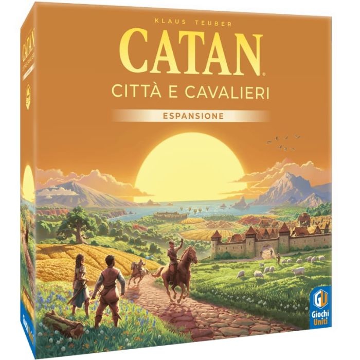 BOARDGAMES - CATAN - ESPANSIONE CITTA' E CAVALIERI - ITALIANO