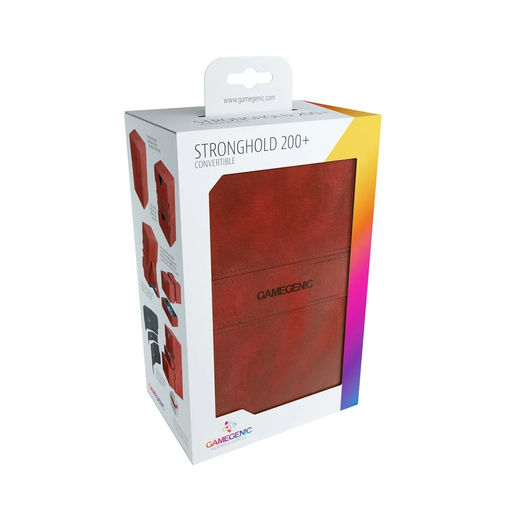 TCG - DECK BOX - STRONGHOLD 200 - RED