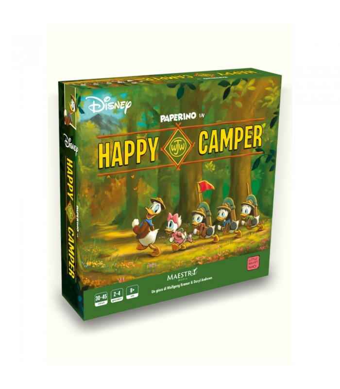 BOARDGAMES - DISNEY - PAPERINO IN HAPPY CAMPER - ITALIANO