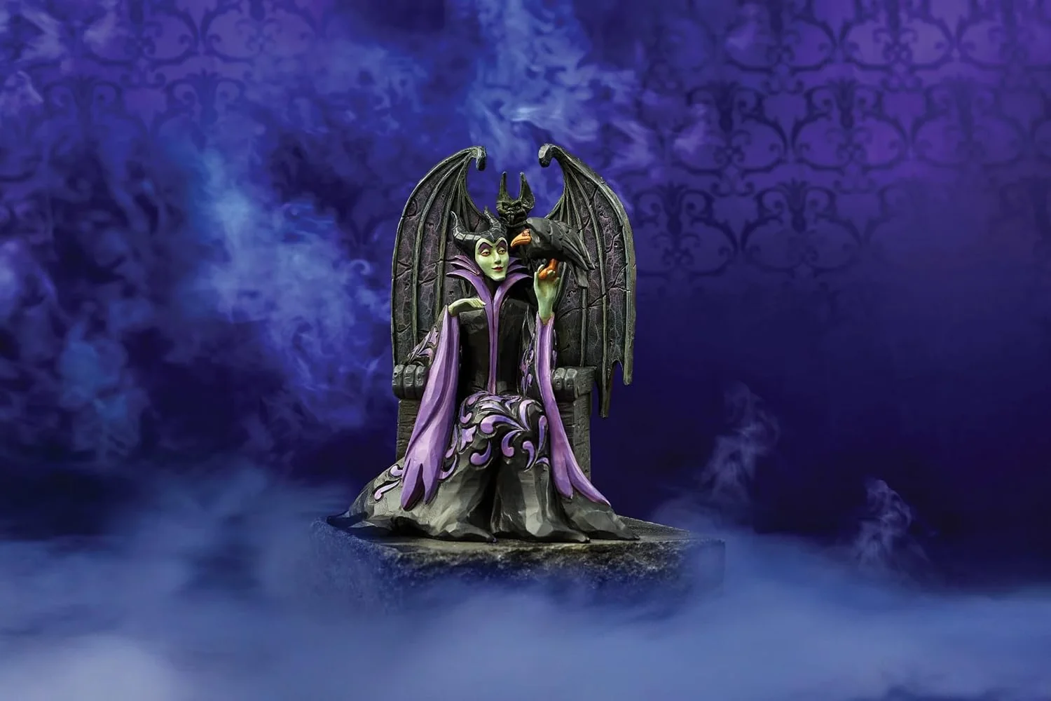 ACTION FIGURE - DISNEY TRADITIONS MALEFICENT SUL TRONO