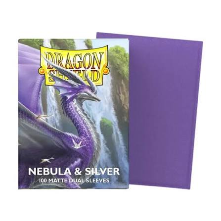TCG - DRAGON SHIELD DUAL MATTE - 100 STANDARD SLEEVES - NEBULA