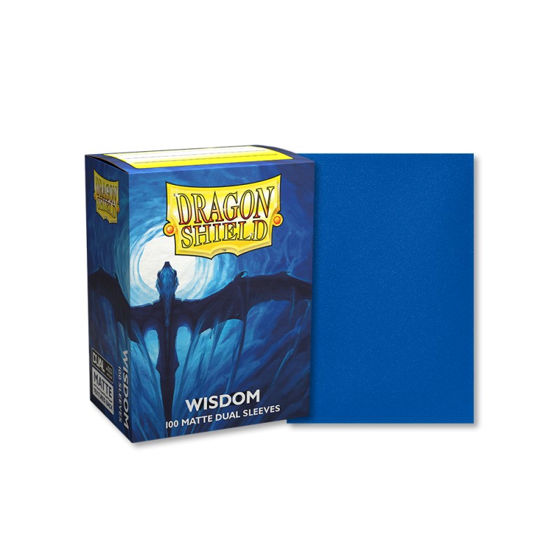 TCG - DRAGON SHIELD DUAL MATTE - 100 STANDARD SLEEVES - WISDOM