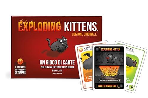 BOARDGAMES - EXPLODING KITTENS GIOCO BASE - ITALIANO