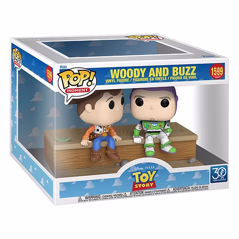 FUNKO POP - WOODY AND BUZZ TOY STORY 1599