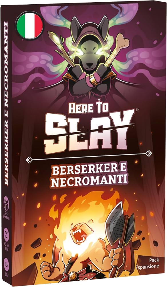 BOARDGAMES - HERE TO SLAY - BERSERKER E NECROMANTI - ESPANSIONE