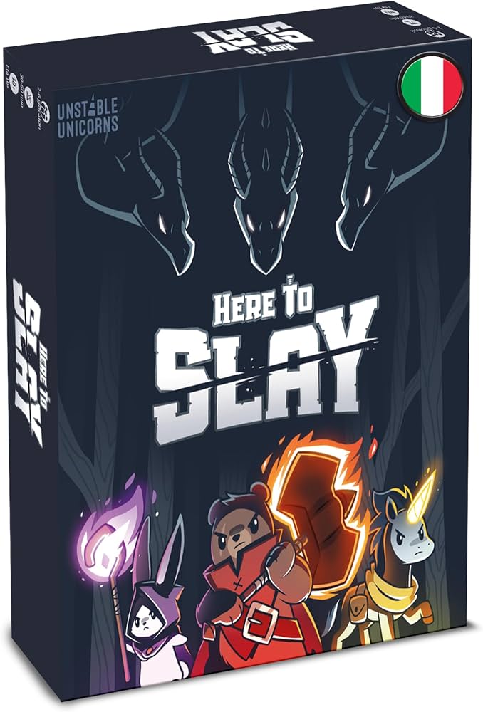 BOARDGAMES - HERE TO SLAY - GIOCO BASE- ASMODEE - ITALIANO