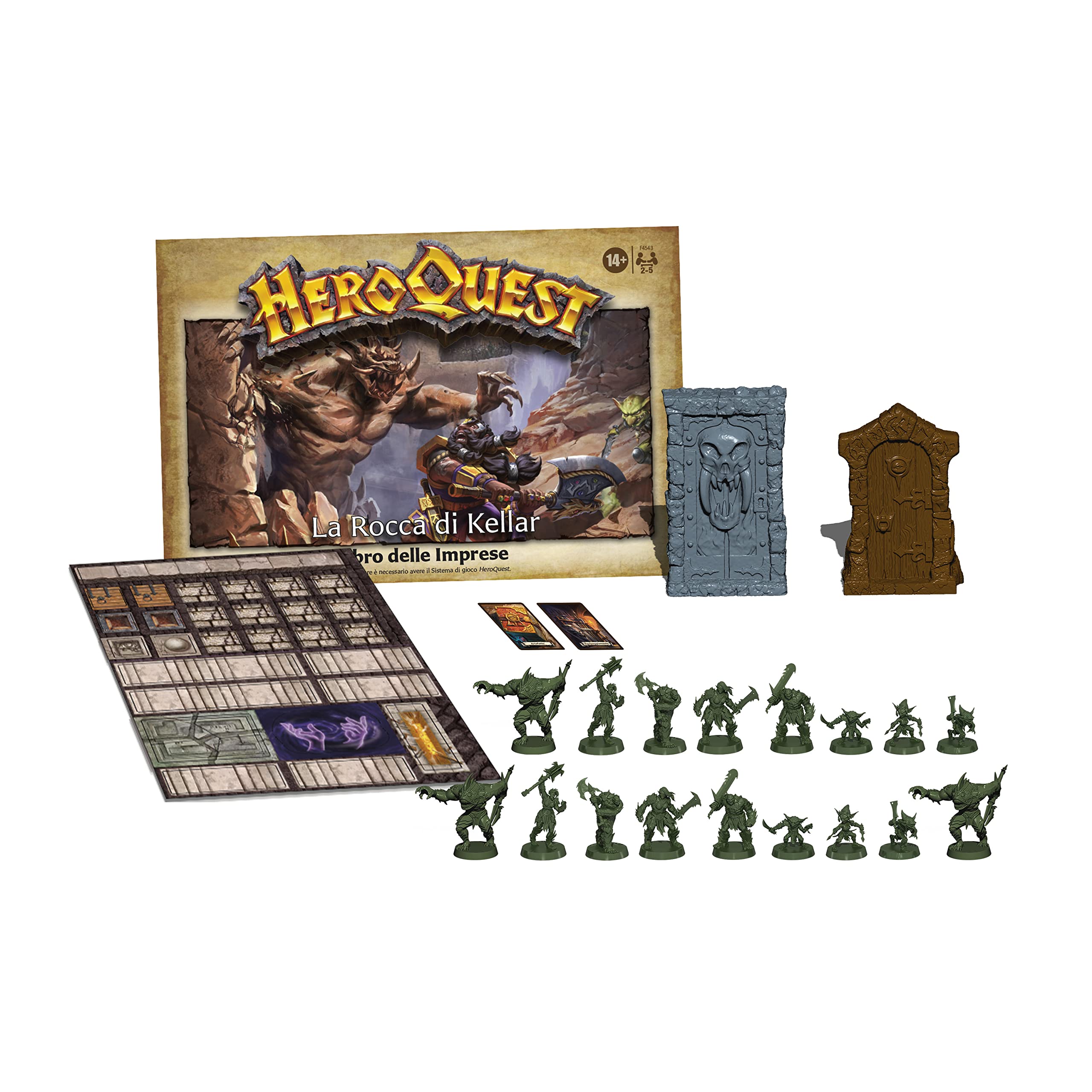 BOARDGAMES - HEROQUEST - LA ROCCA DI KELLAR - ESPANSIONE EDIZIONE ITALIANA