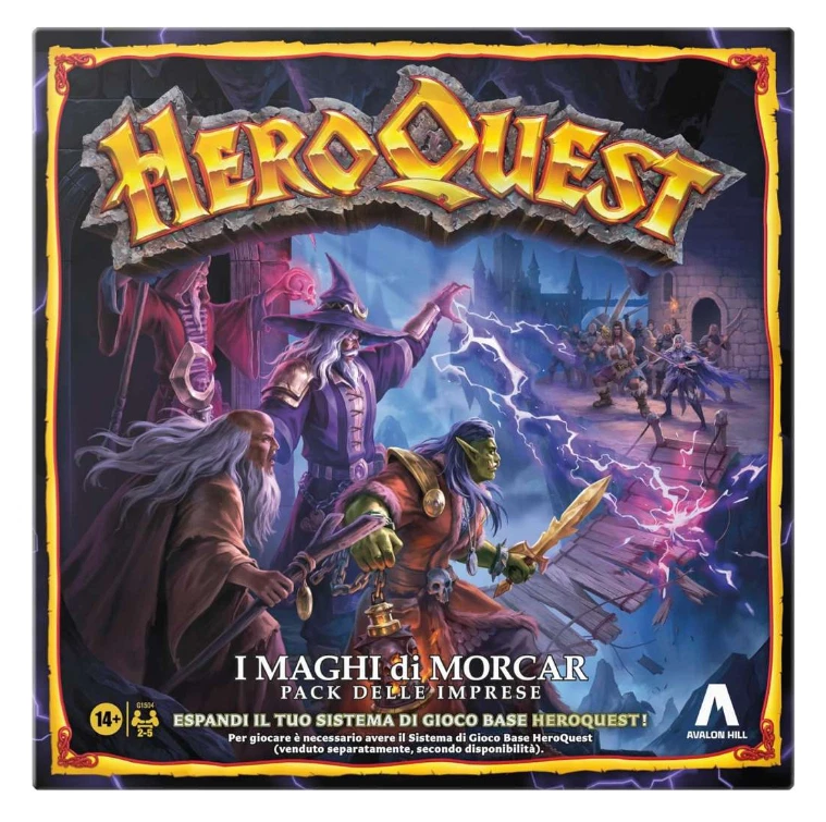 BOARDGAMES - HEROQUEST - I MAGHI DI MORCAR - ESPANSIONE EDIZIONE ITALIANO