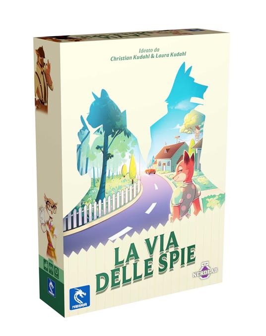 BOARDGAMES - LA VIA DELLE SPIE - PENDRAGON EDIZIONE ITALIANA