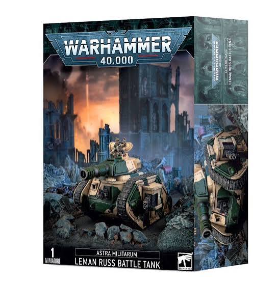 WARHAMMER 40K CORAZZATO DA BATAGLIA LEMAN RUSS