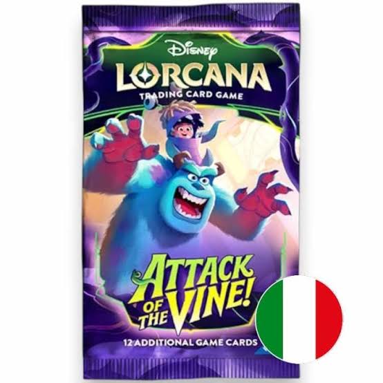 TCG - LORCANA - BOOSTER PACK - VITICCIO ALL'ATTACCO - ITA