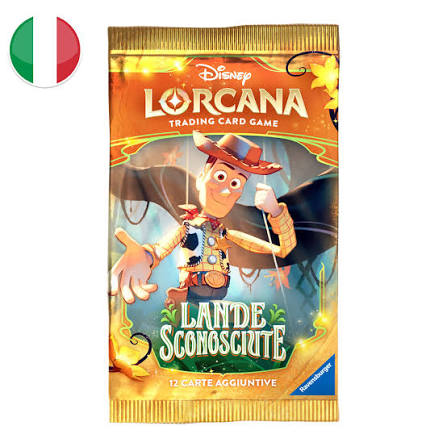 TCG - LORCANA - LANDE SCONOSCIUTE-PACK ITA