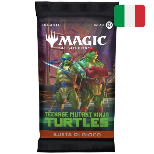 TCG - MAGIC THE GATERING - TMNT BOOSTER PACK ITA