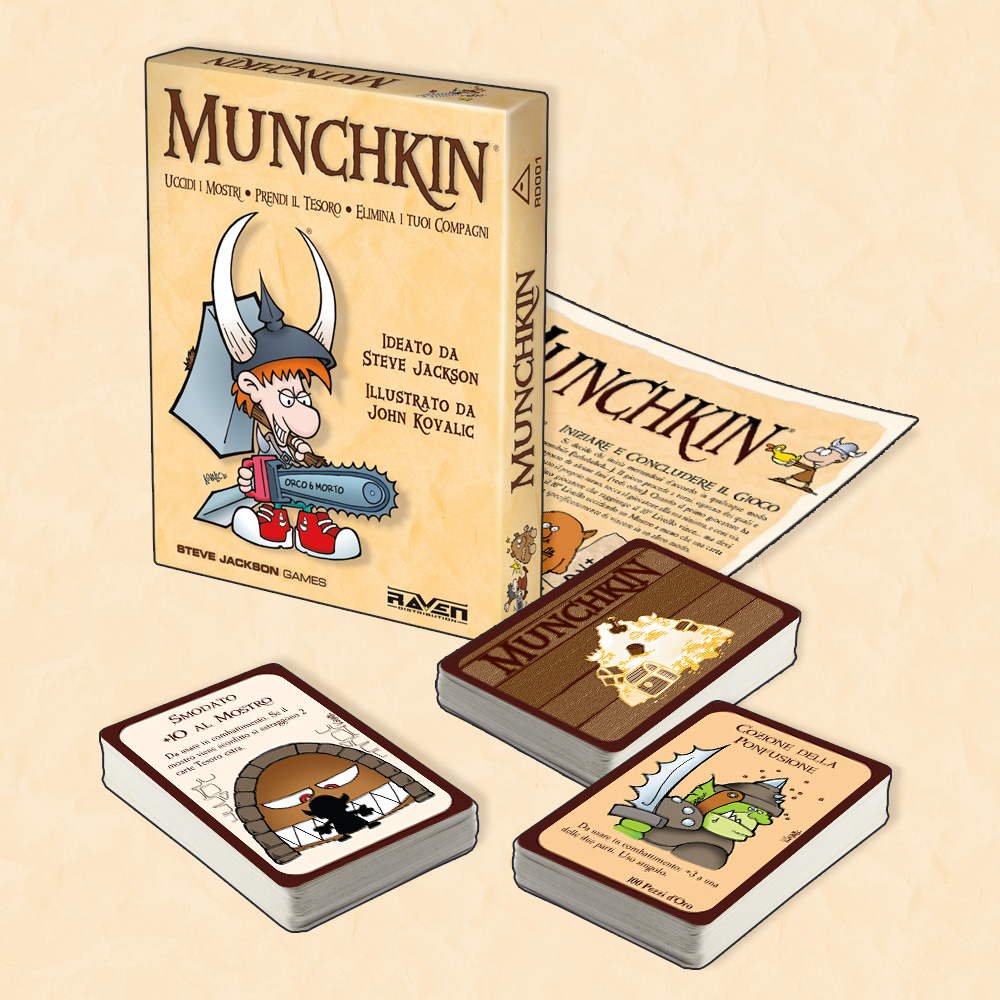 BOARDGAMES - MUNCHKIN 1 - EDIZIONE ITALIANA