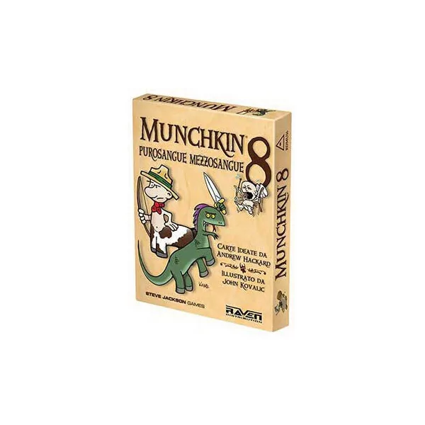 BOARDGAMES - MUNCHKIN 8 PUROSANGUE MEZZOSANGUE - EDIZIONE ITALIANA