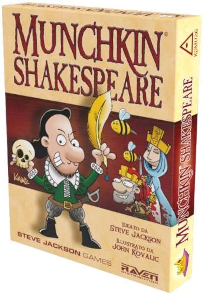 BOARDGAMES - MUNCHKIN SHAKESPEARE - EDIZIONE ITALIANA