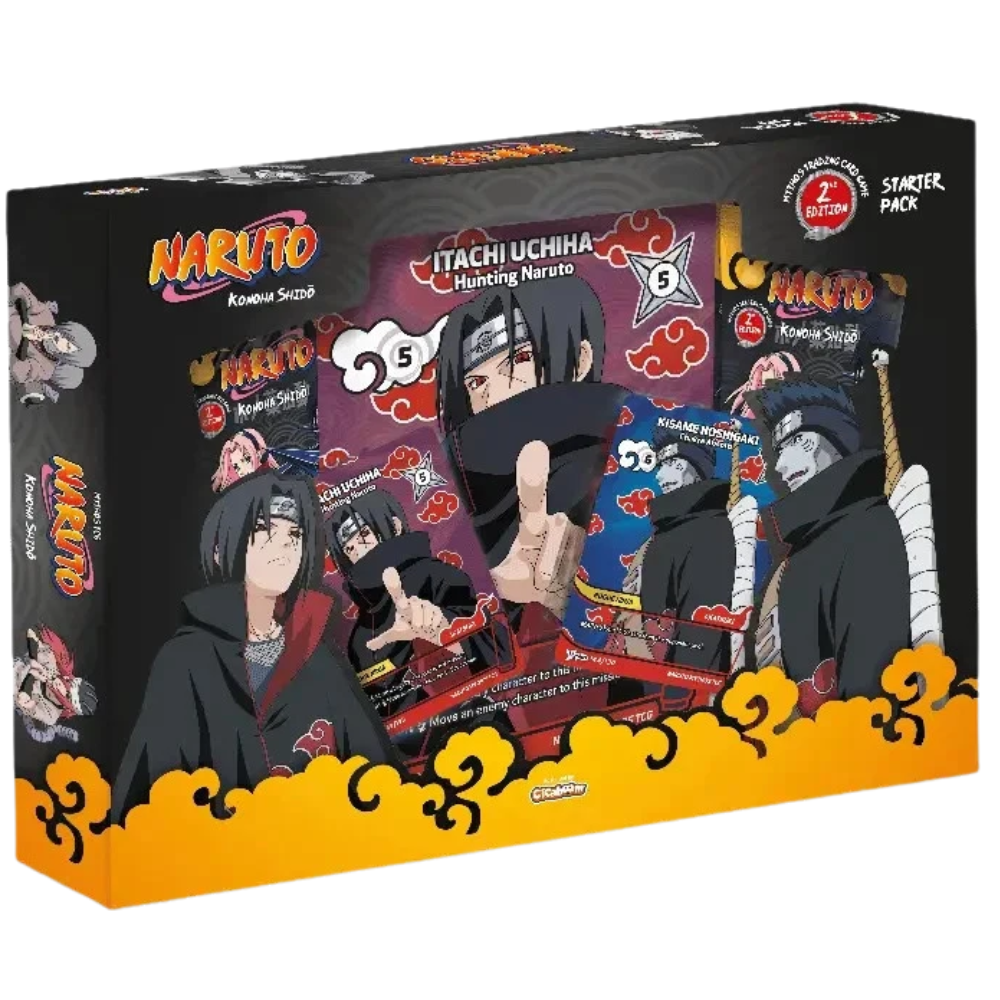 TCG - NARUTO MYTHOS TCG-KONHOA SHIDO STARTER PACH ITACHI