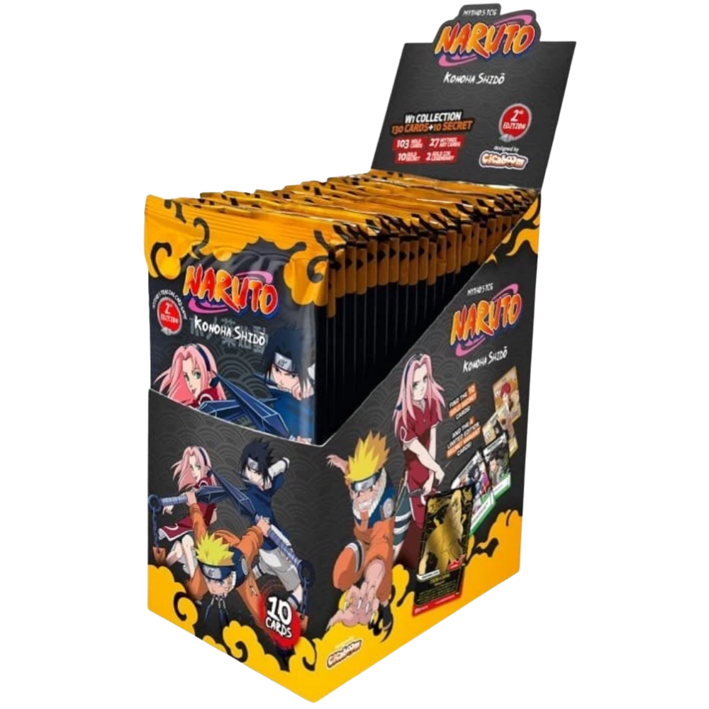 TCG - NARUTO MYTHOS TCG- KONOHA SHIDO BOX 2ED