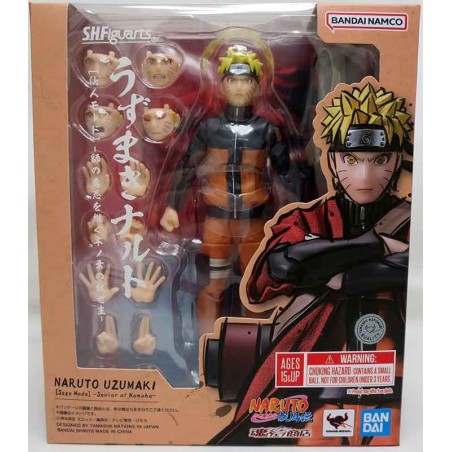 ACTION FIGURE - NARUTO UZUMAKI SAGE MODE SAVIOR OF KONOHA SHF
