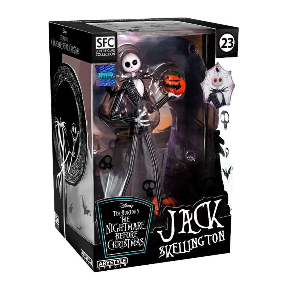 ACTION FIGURE - NIGHTMARE BEFORE CHRISTMAS ACTION FIGURE PVC JACK SKELLINGTON SFC 20CM