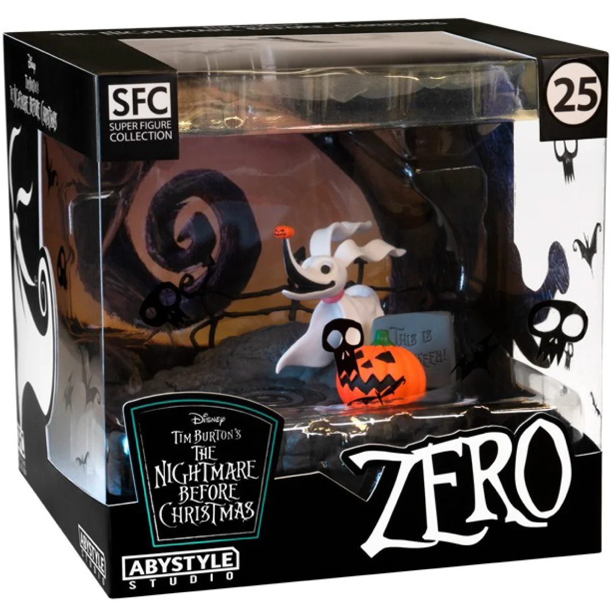 ACTION FIGURE - NIGHTMARE BEFORE CHRISTMAS ACTION FIGURE PVC ZERO SFC 12CM