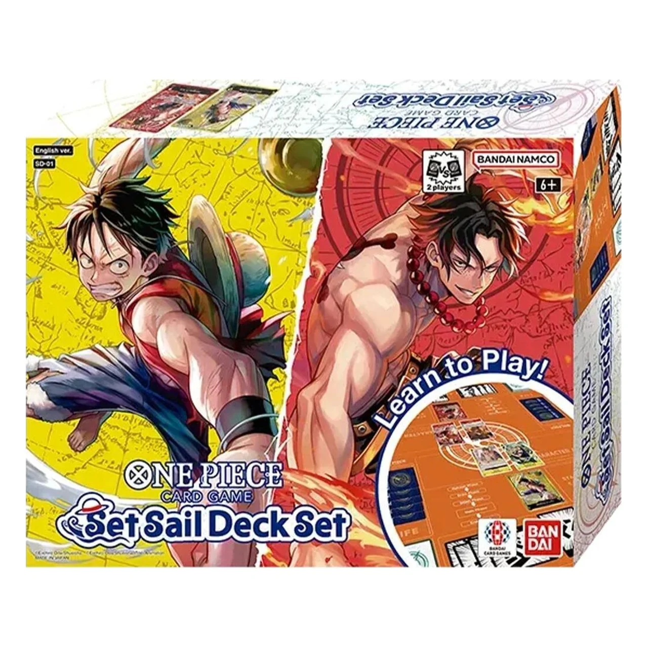 TCG - ONE PIECE CARD GAME SET SAIL DECK SET [SD-01]