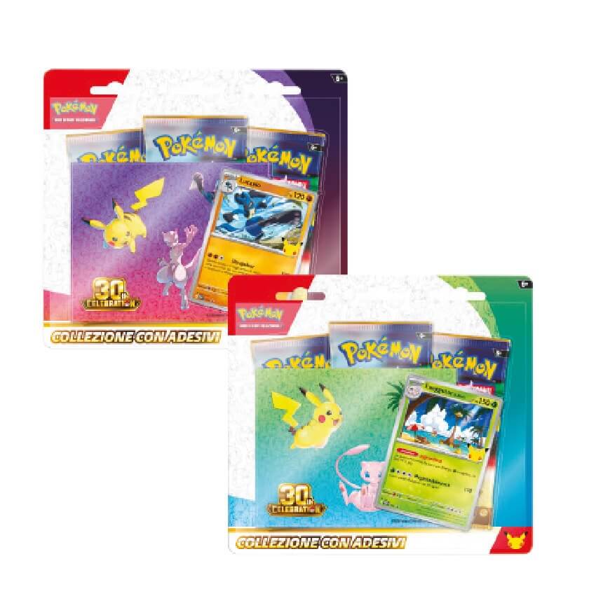 TCG - POKèMON TCG - 30TH COLLEZIONE ADESIVI