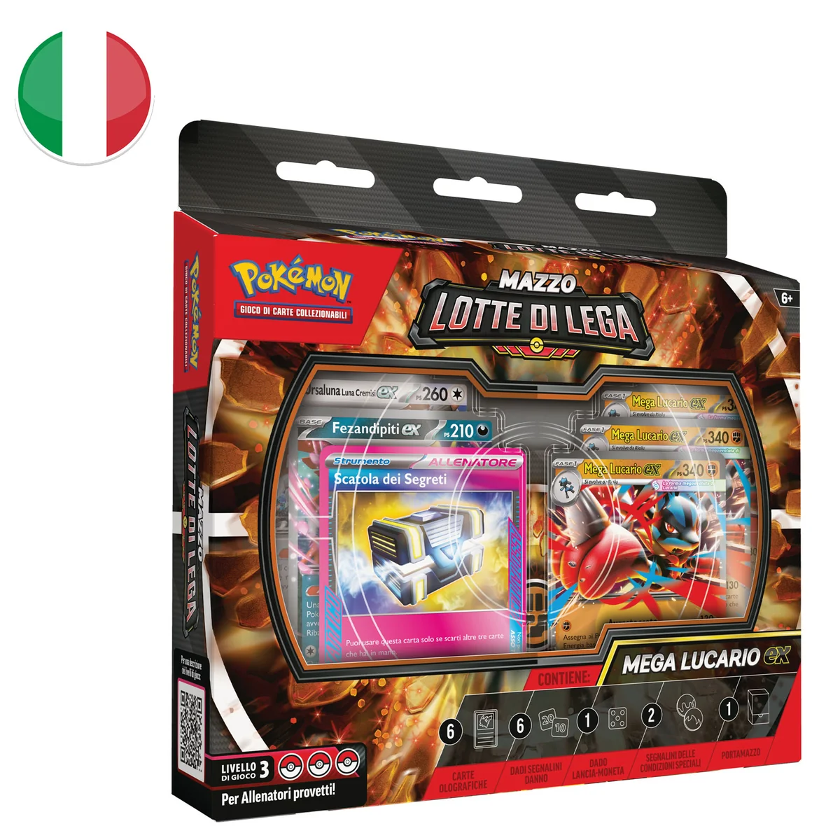 TCG - POKèMON TCG - LOTTE DI LEGA - DECK MEGA LUCARIO EX ITA