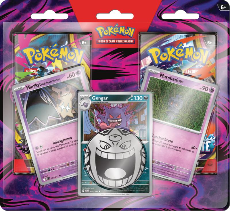 TCG - POKEMON TCG - BLISTER BUIO PESTO 2 PACK GENGAR
