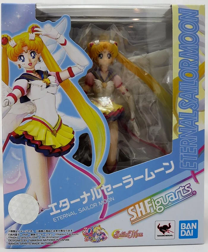 ACTION FIGURE-  PRETTY GUARDIAN SAILOR MOON ETERNAL SHF