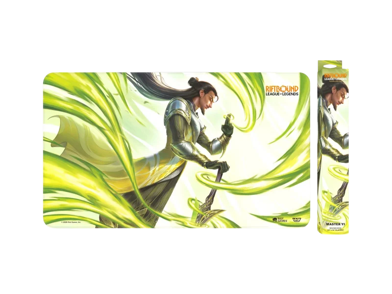 TCG - RIFTBOUND - LEAGUE OF LEGENDS - UNLEASHED - PLAYMAT - MASTER YI