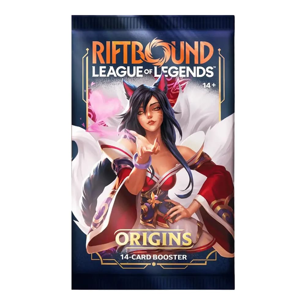 TCG - RIFTBOUND LEAGUE OF LEGENS TCG - ORIGINS BOOSTER PACK
