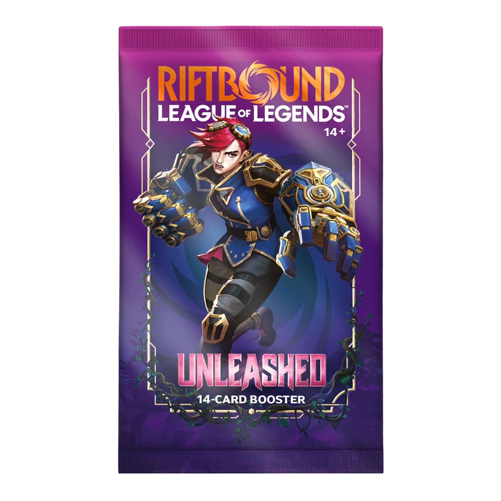 TCG - RIFTBOUND LEAGUE OF LEGENDS TCG - UNLEASHED BOOSTER PACK