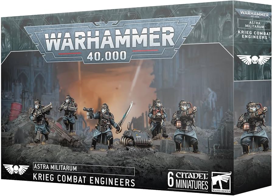 WARHAMMER 40K KRIEG COMBAT ENGENEER