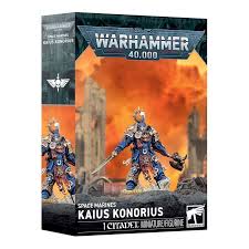 WARHAMMER 40K SPACE MARINE KAIUS KONORIUS