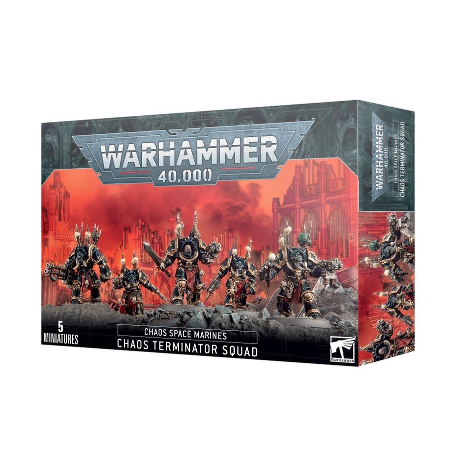 WARHAMMER 40K SQUADRA TERMINATOR DEL CAOS