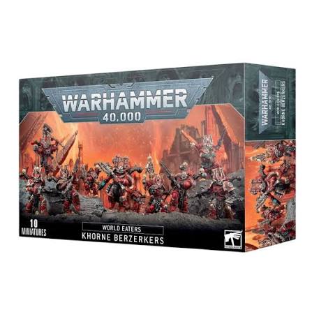 WARHAMMER 40K WORLD EATERS BERZERKER DI KHORNE