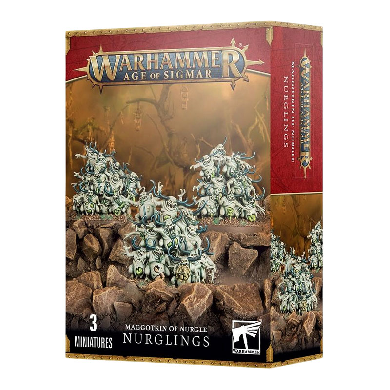WARHAMMER AOS MAGGOTKIN OF NURGLE NURGLINI