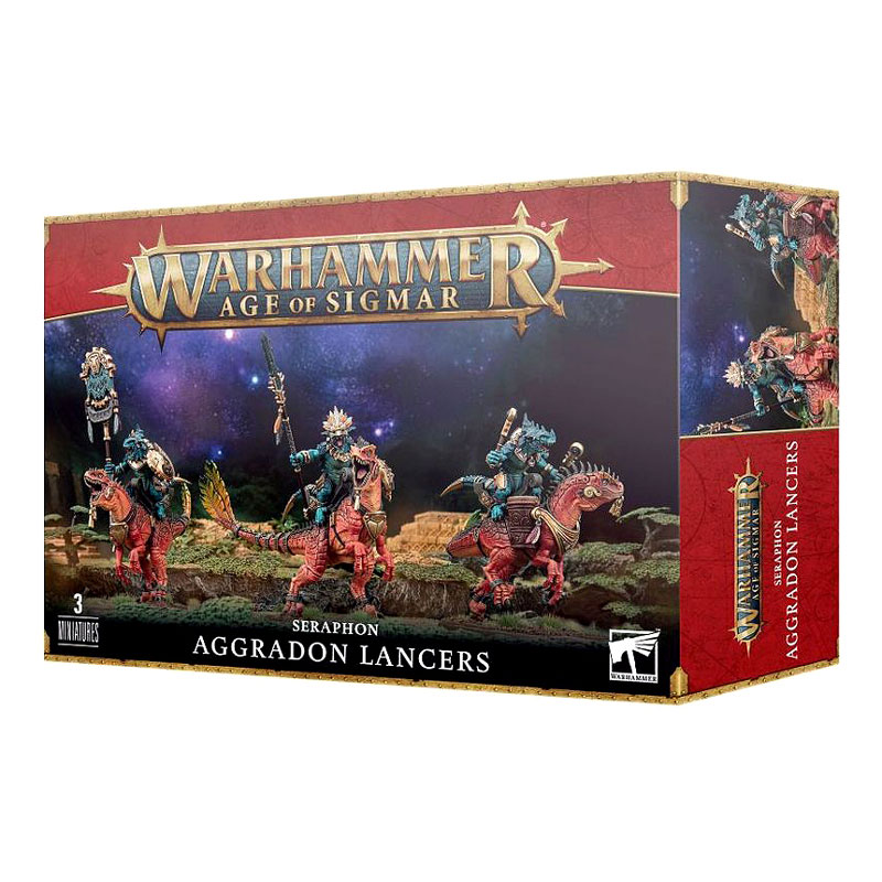 WARHAMMER AOS SERAPHON LANCIERI SU AGGRADONTE