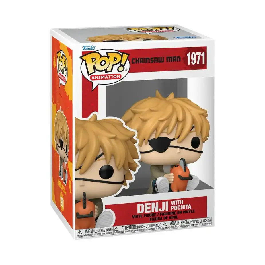 FUNKO POP CHAINSAW MAN - DENJI WITH POCHITA 1971