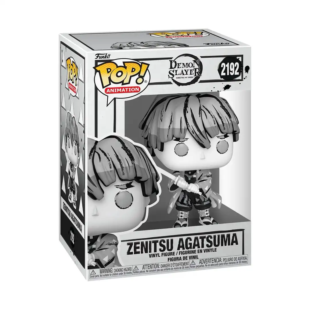 FUNKO POP - DEMON SLAYER S10 VINYL FIGURE 2192 ZENITSU AGATSUMA (SUMI-INK) 9CM